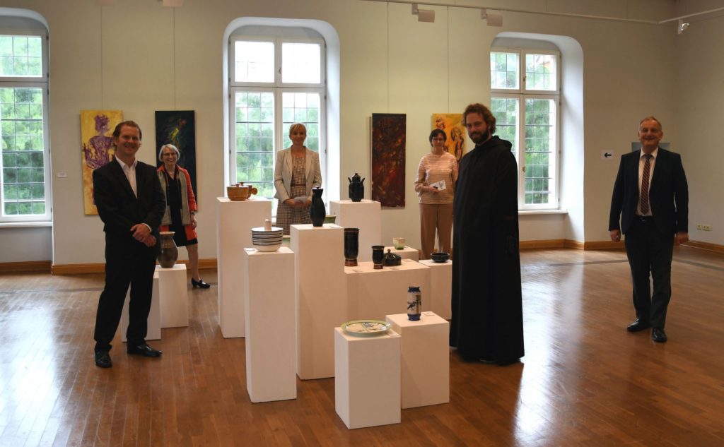 Eröffnung der Ausstellung mit Keramiken von Theodor Bogler und Werken von Stephan Oppermann