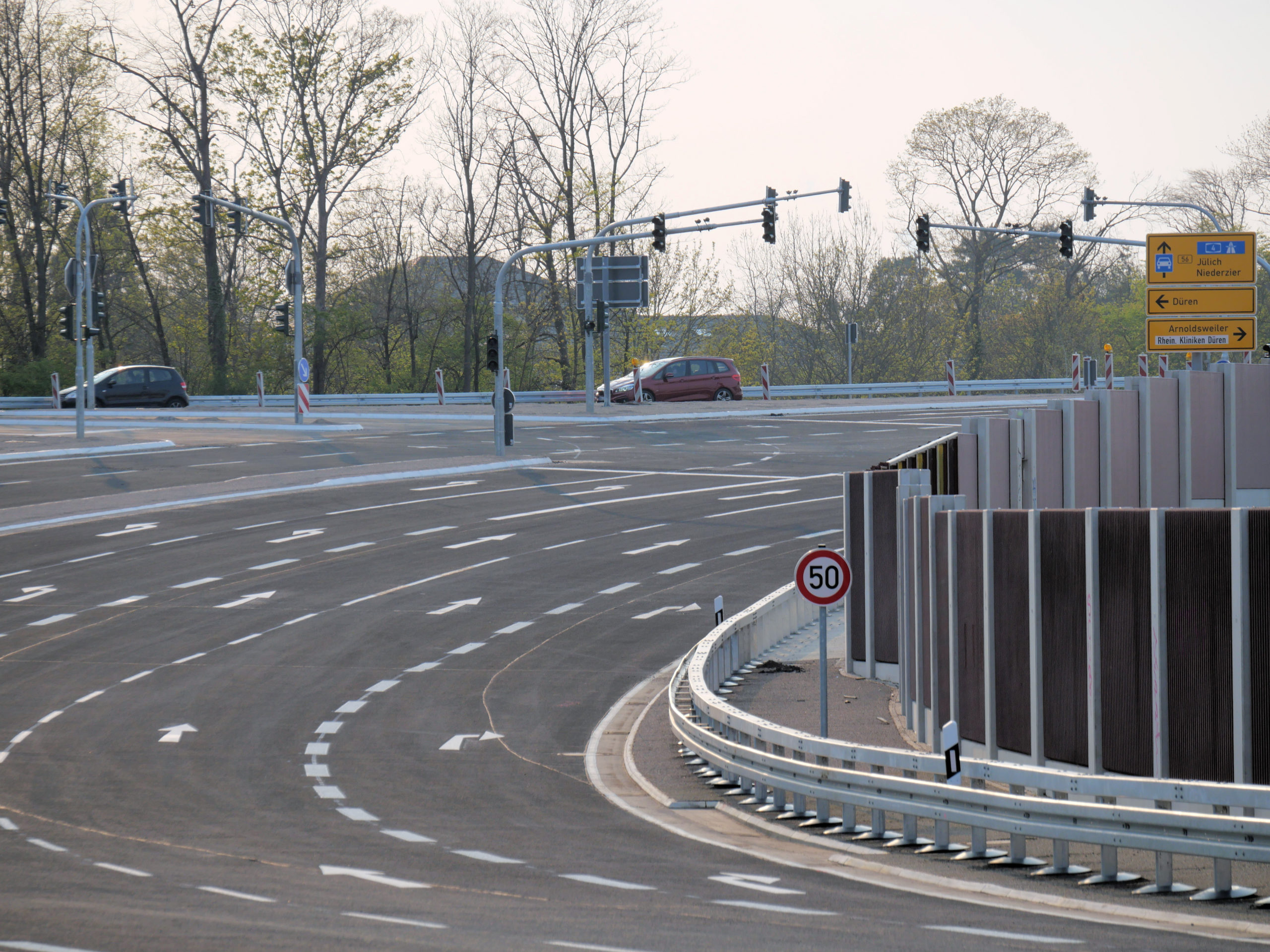 B56 Vollständig Für Den Verkehr Freigegeben – 3 Wochen Vollsperrung Im ...