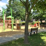 Kleinkind-Kinderspielplatz im Biff-Park wieder geöffnet