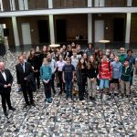 Schülerinnen und Schüler aus Prag zu Gast im Dürener Rathaus