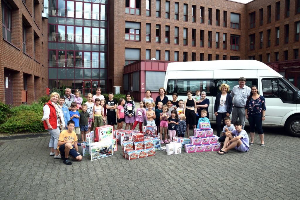 Links Außen Lipinski-König; von rechts: Jendrzey, Cekme, Hourtz; Mitte hinterste Reihe: Martz