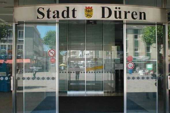 Eingang Bürgerbüro Düren