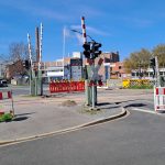 Bauarbeiten am Bahnübergang vom 3. bis 16. April: Renkerstraße voll gesperrt