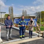 Behelfsbrücke in Linnich eröffnet