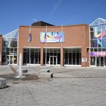 Schülerinnen und Schüler der Musikschule spielen im SommerHaus der Stadt