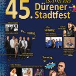 45. Dürener Stadtfest: Musik und Aktionen auf vier Bühnen, Partnerstädte wollen „Kulturen verbinden“