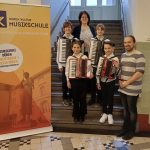 Schülerinnen und Schüler der Musikschule Düren erfolgreich beim Landeswettbewerb "Akkordeon-Musik-Preis 2024"