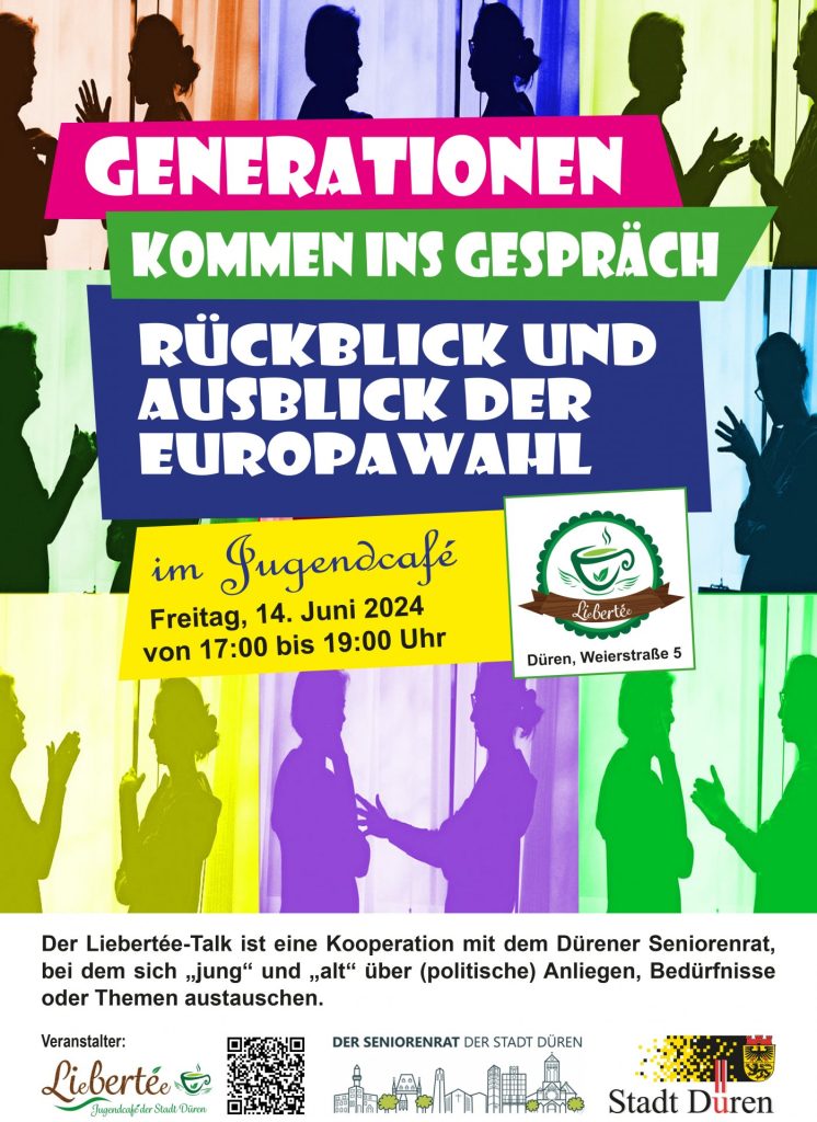 Plakat Generationen im Gespräch