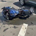 Unfall beim Abbiegen: Kradfahrer schwer verletzt