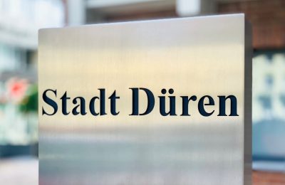 Stadt Düren Schild