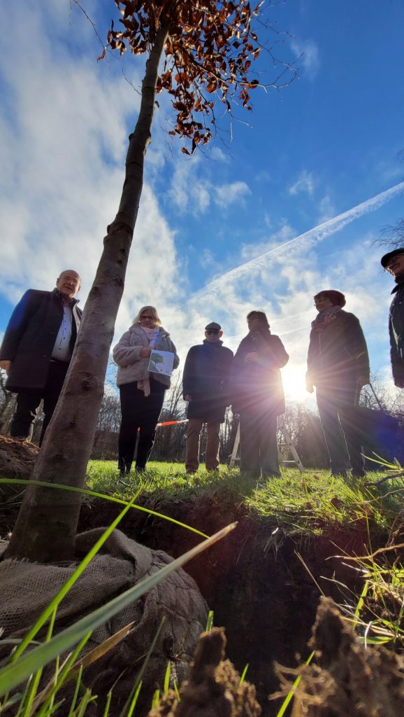 Gruppenbild mit Menschen