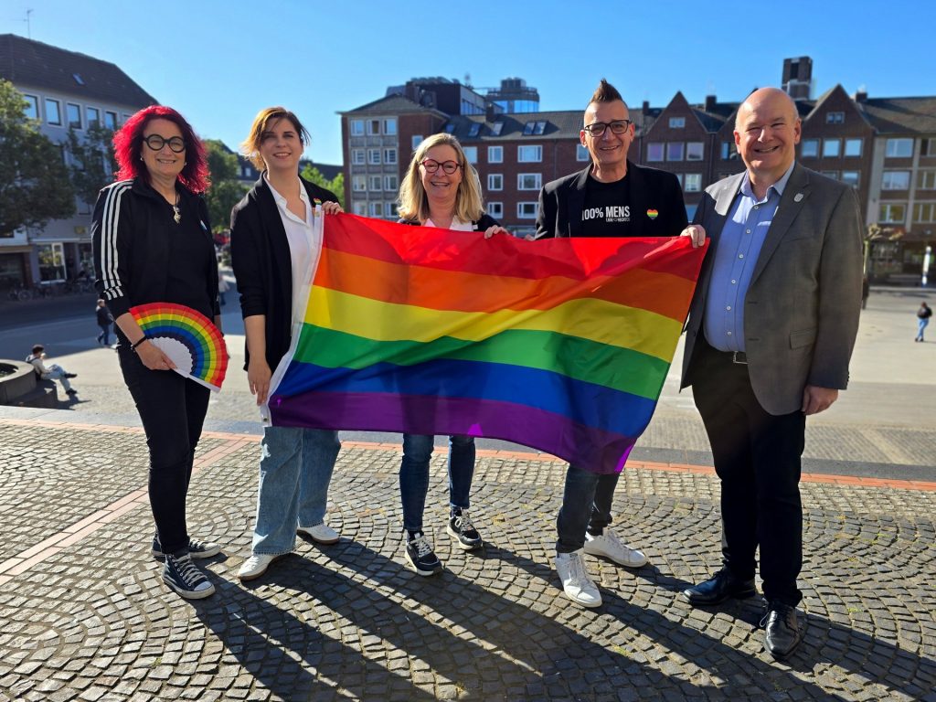 Gruppenbild mit Menschen