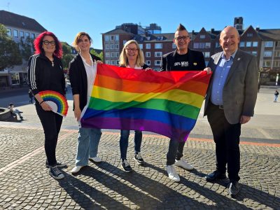 Gruppenbild mit Menschen