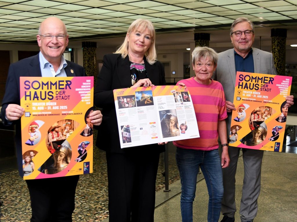 Gruppenbild mit Menschen