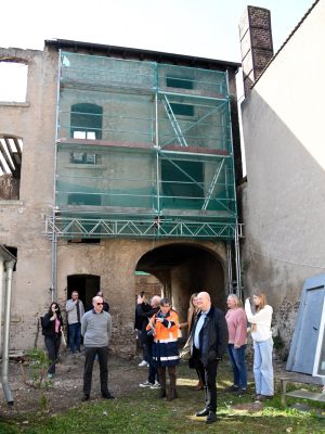 Das Abrissgebäude in der Ottensgasse Düren