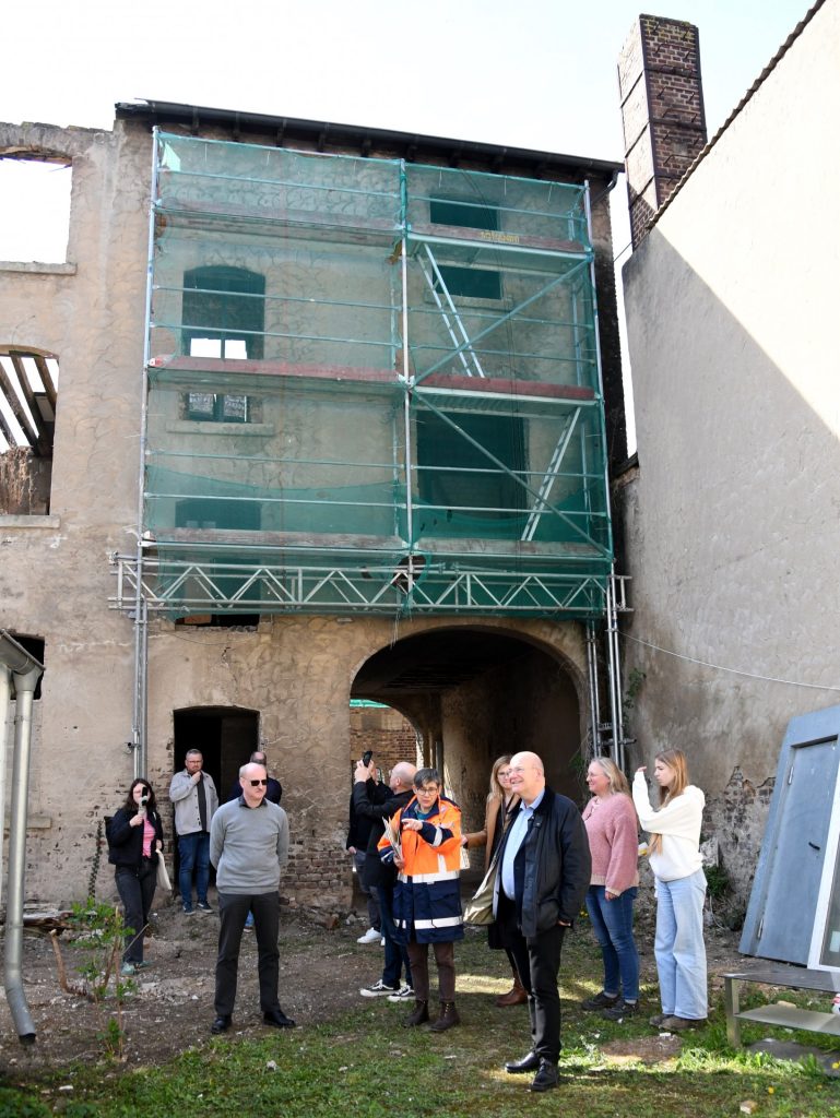 Das Abrissgebäude in der Ottensgasse Düren