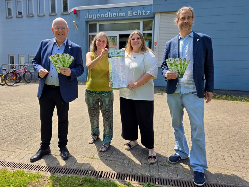 Gruppenbild mit Menschen