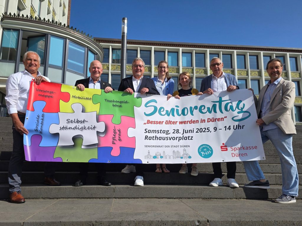 Gruppenbild mit Menschen