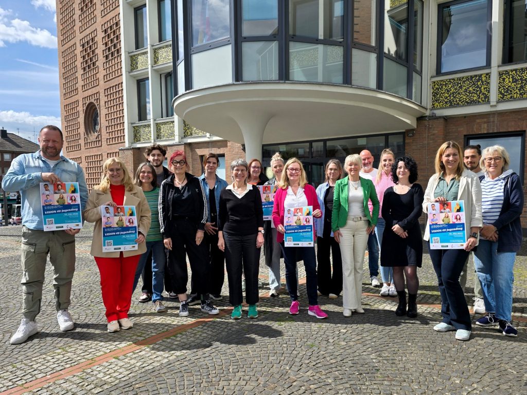 Gruppenbild mit Menschen