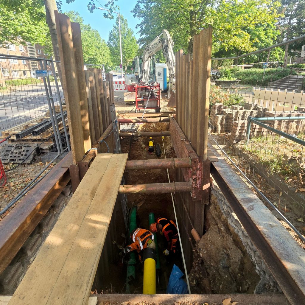 Kanalbaustelle