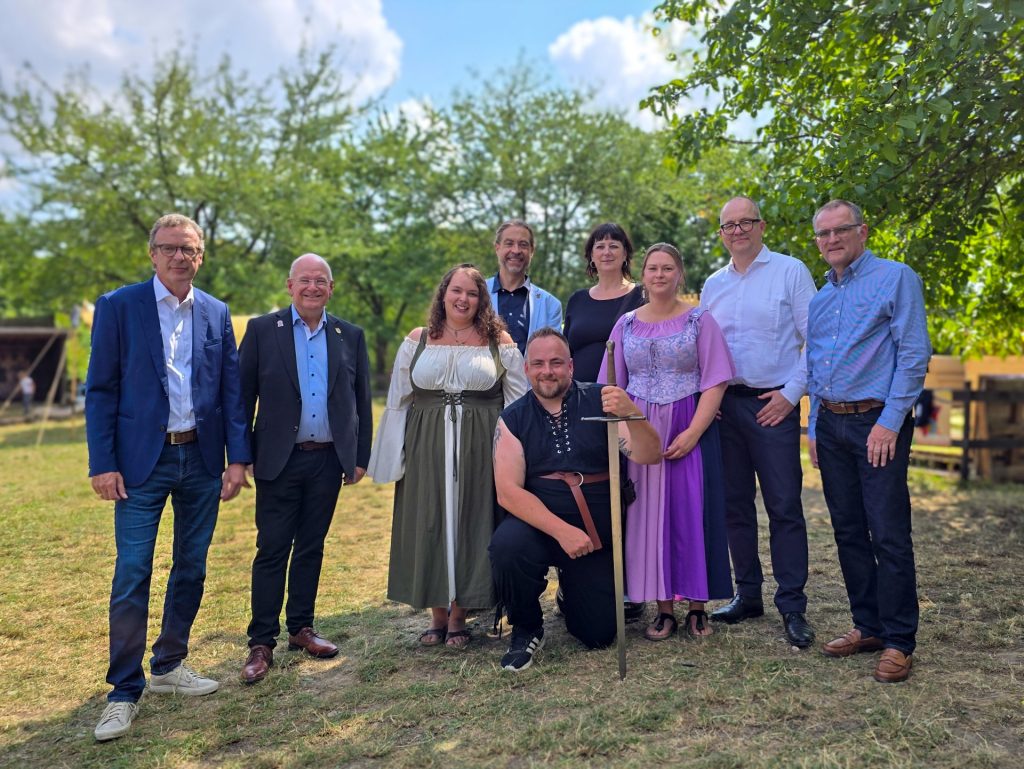 Gruppenbild mit Menschen