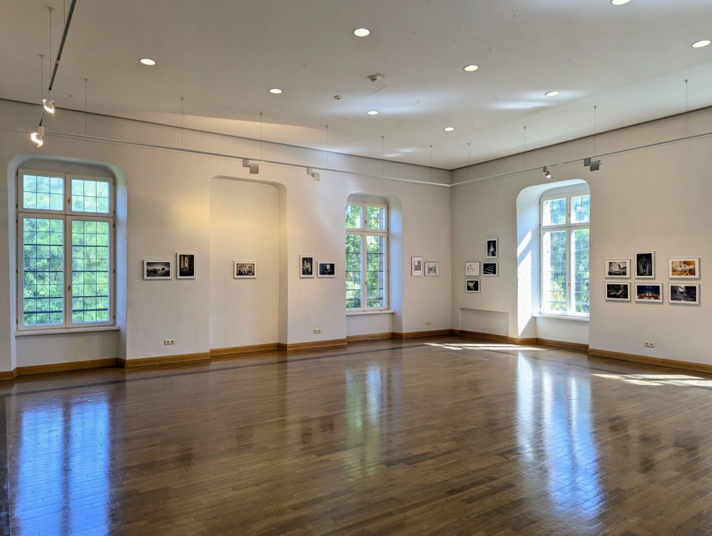 Ausstellungsraum auf Schloss Burgau