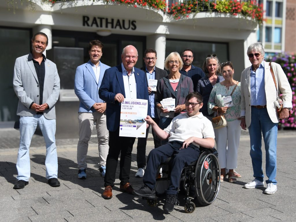 Gruppenbild mit Menschen