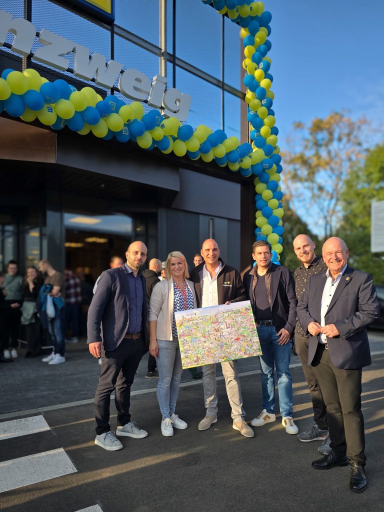 Gruppenbild mit Menschen