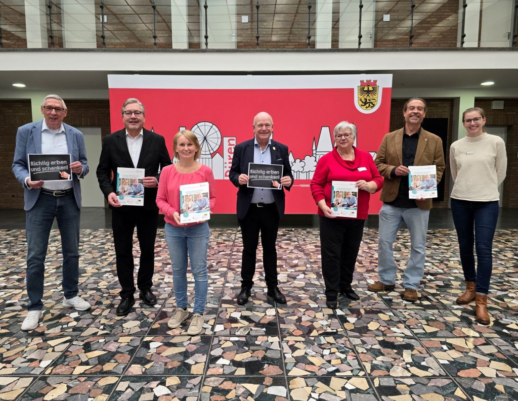 Gruppenbild mit Menschen