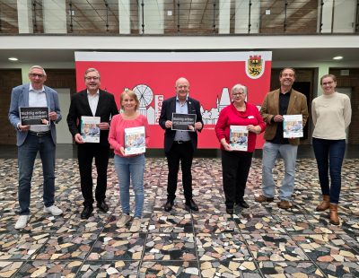 Gruppenbild mit Menschen