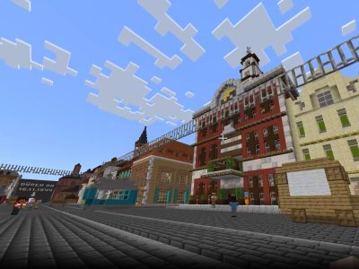 Screenshot aus einem Minecraft-Video