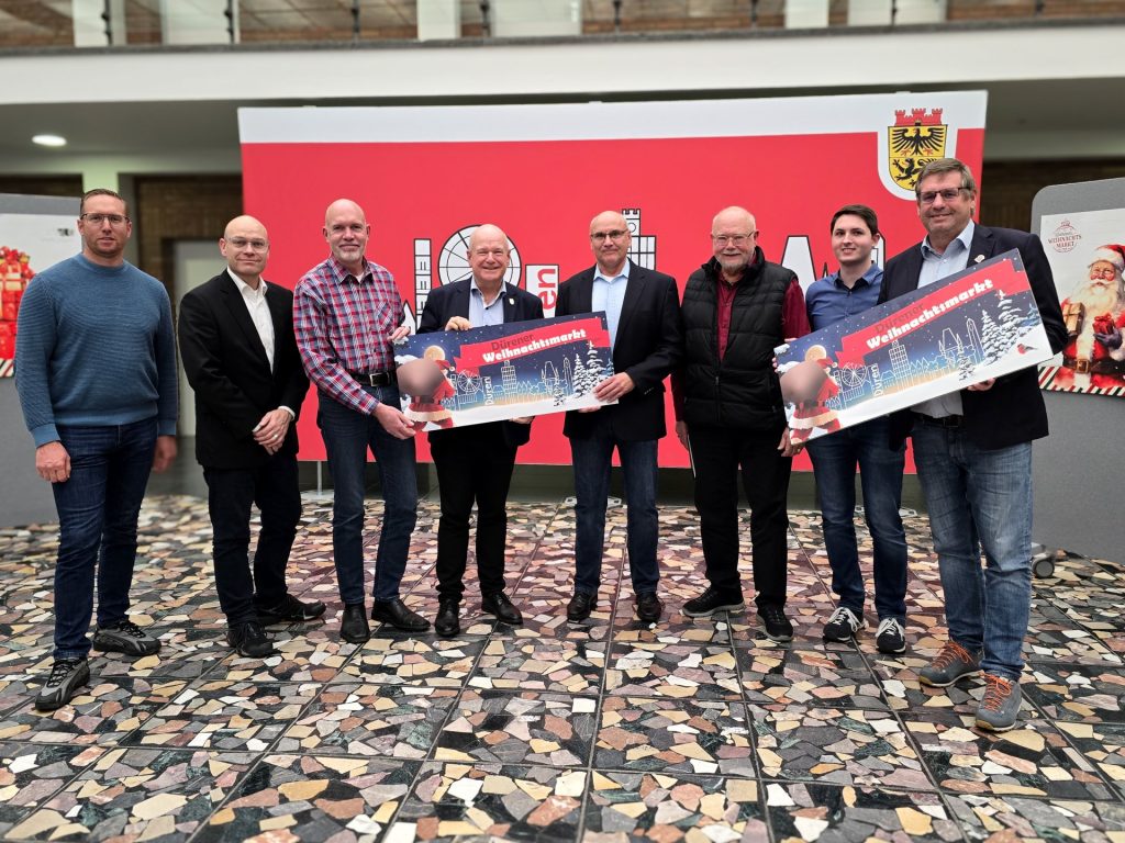 Gruppenbild mit Menschen