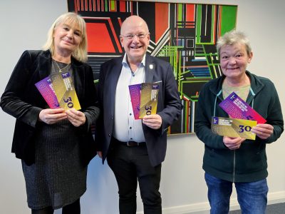 Gruppenbild mit Menschen