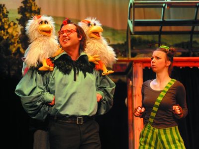 Szene aus einem Theaterstück