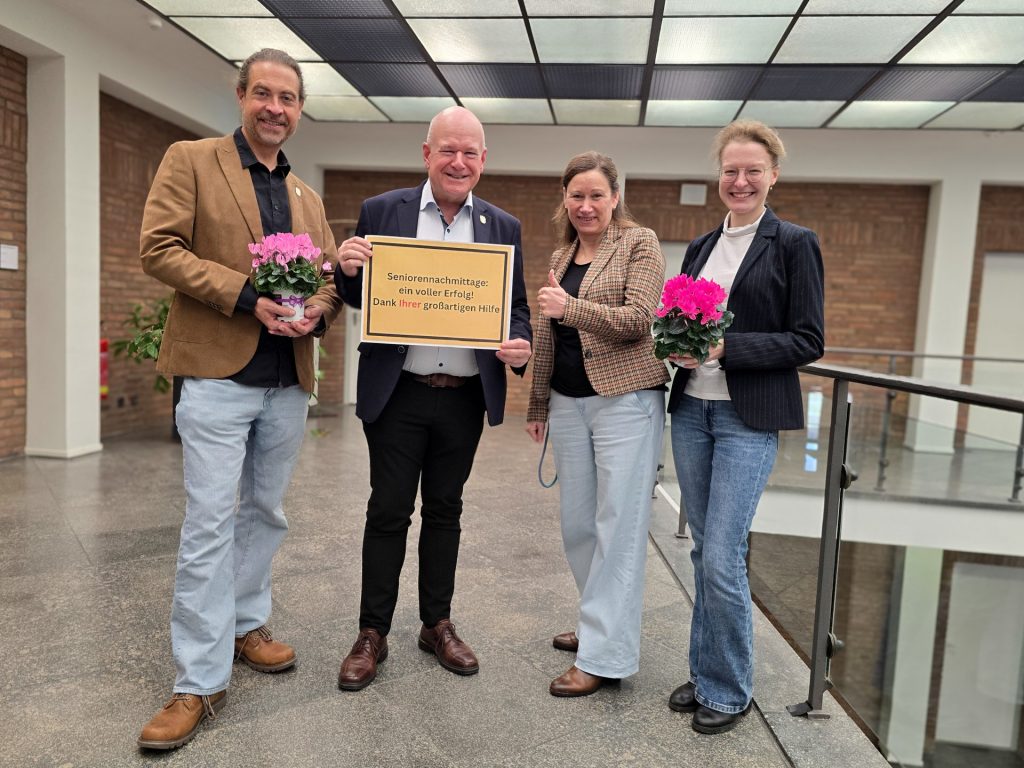 Gruppenbild mit Menschen