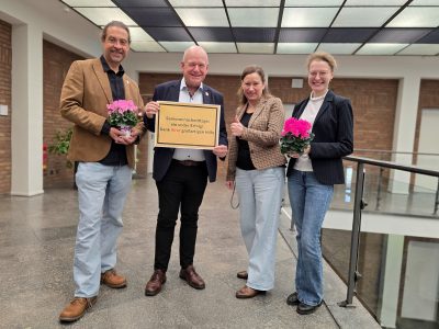 Gruppenbild mit Menschen