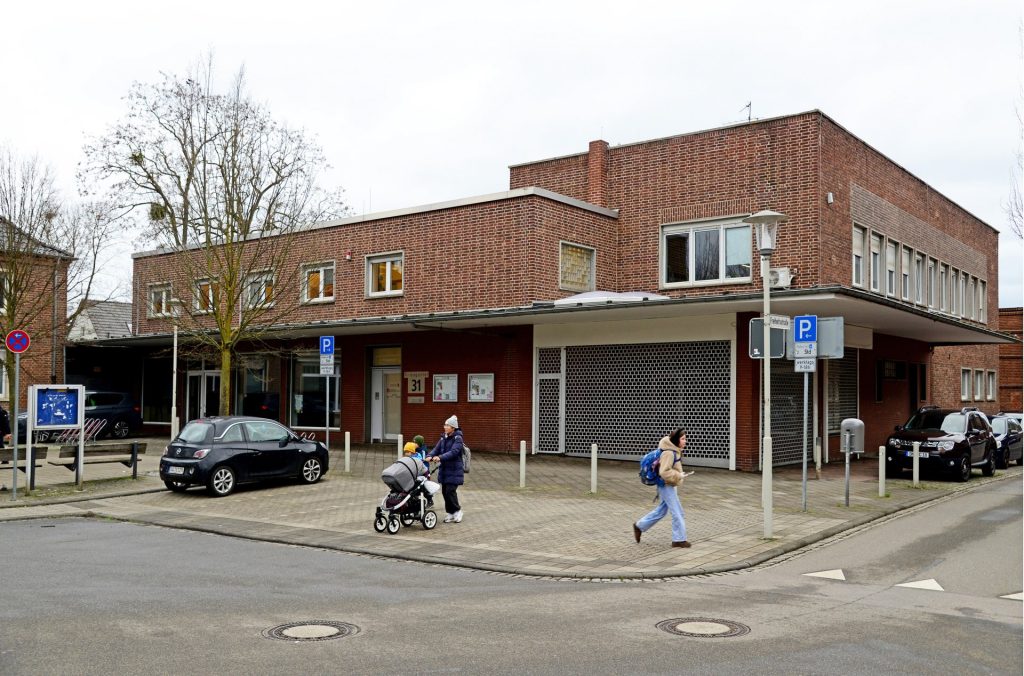 Das Gebäude Grüngürtel 31, der Sitz des Dürener Bauvereins.