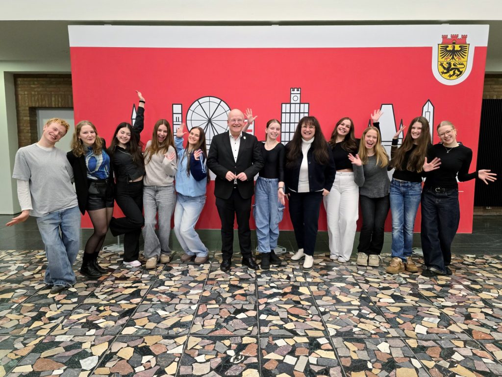 Gruppenbild mit Menschen