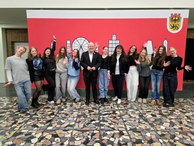 Gruppenbild mit Menschen