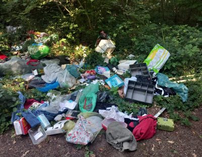 Wilder Müll in der Natur