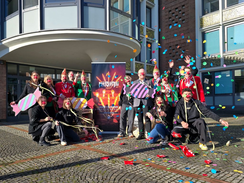 Gruppenbild mit Menschen