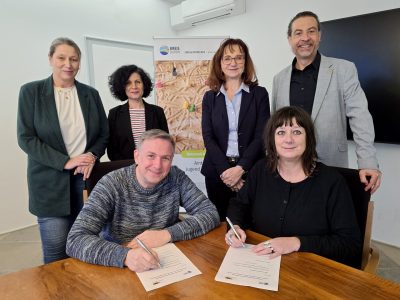 Gruppenbild mit Menschen