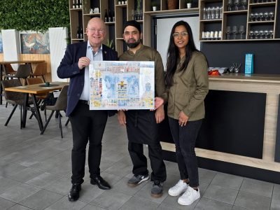 Gruppenbild mit Menschen