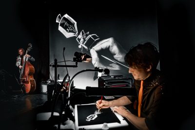 Bühnenszene im Theater