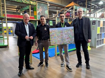 Gruppenbild mit Menschen