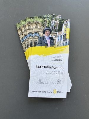 Abbildung Stadtführungsbroschüre