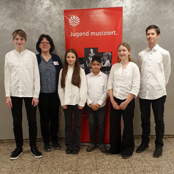 Gruppenbild mit Menschen