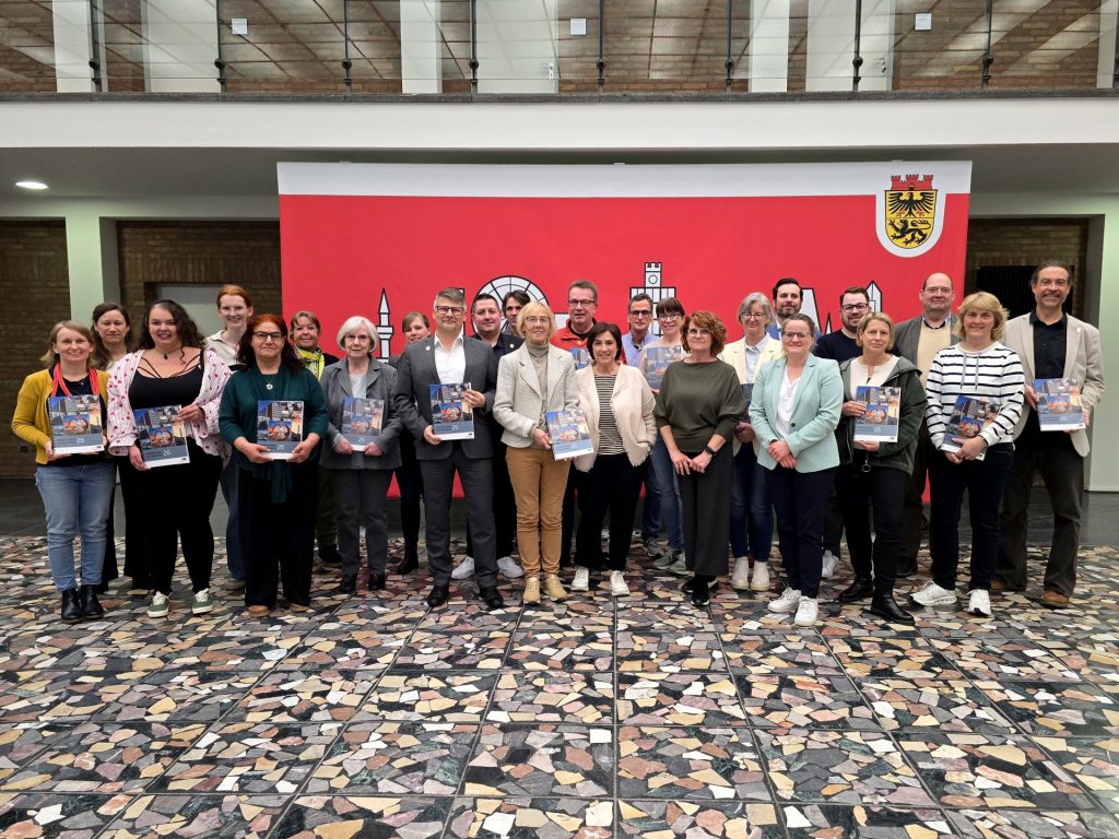 Gruppenbild mit Menschen