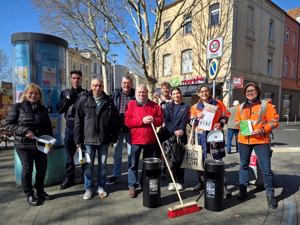 Gruppenbild mit Menschen