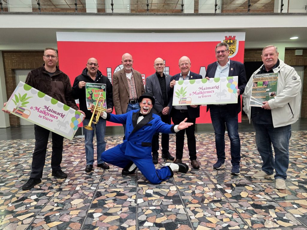 Gruppenbild mit Menschen